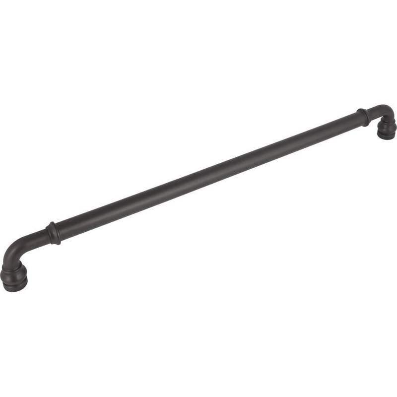 Top Knobs TK891SAB Brixton Appliance Pull 18 Inch – Sable from the Devon collection