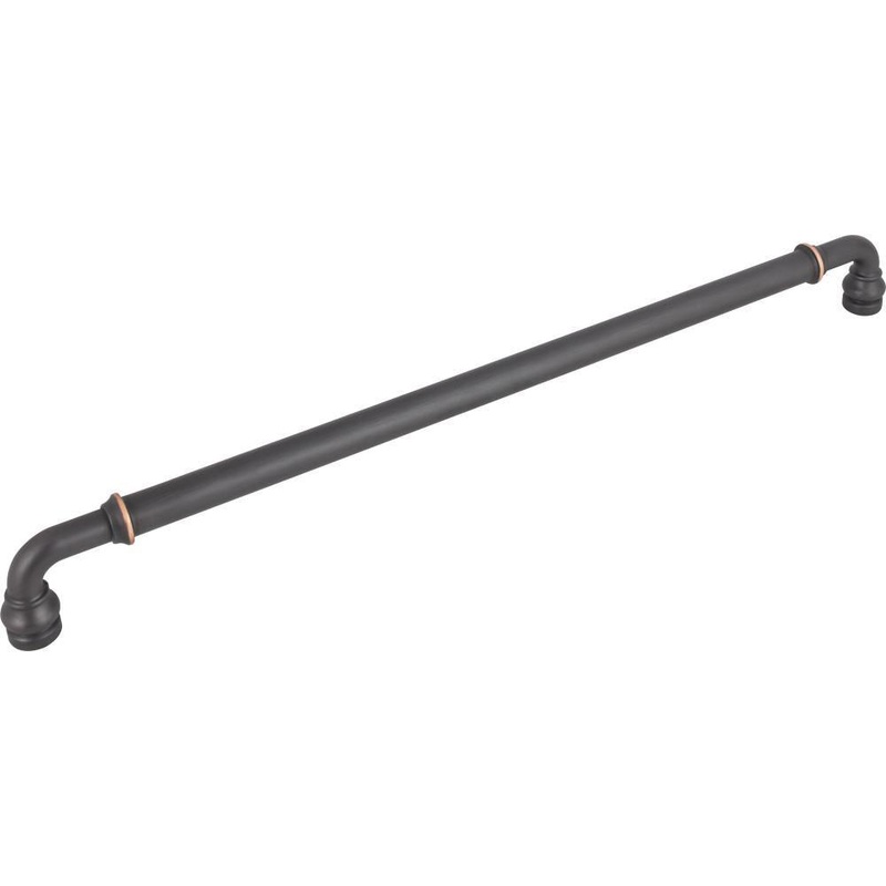 Top Knobs TK891UM Brixton Appliance Pull 18 Inch – Umbrio from the Devon collection