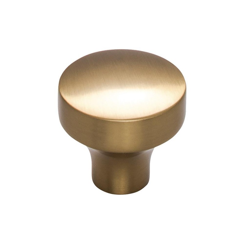 Top Knobs TK901HB Kinney Knob 1 1/4 Inch – Honey Bronze from the Lynwood collection