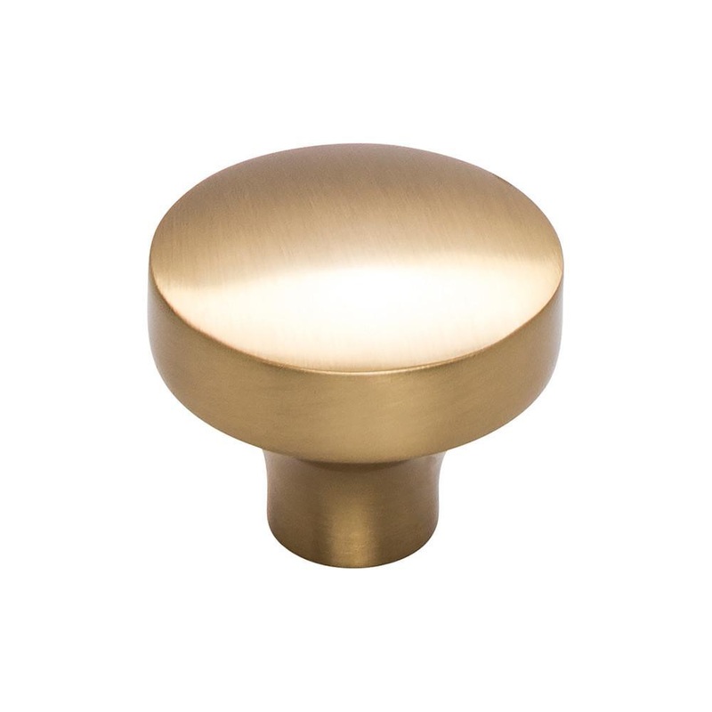 Top Knobs TK902HB Kinney Knob 1 1/2 Inch – Honey Bronze from the Lynwood collection