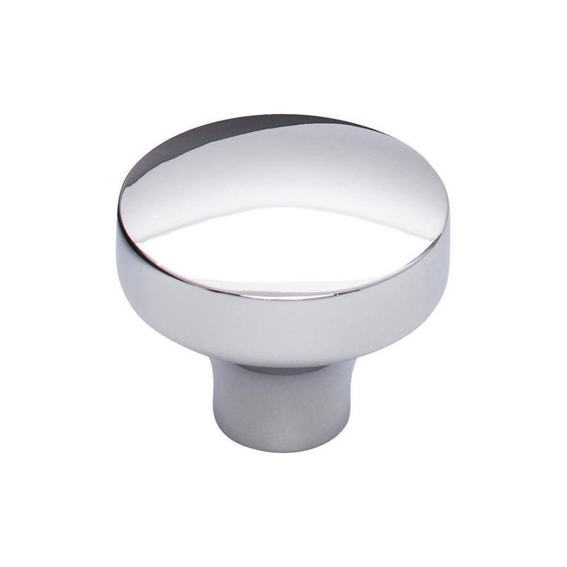 Top Knobs TK902PC Kinney Knob 1 1/2 Inch – Polished Chrome from the Lynwood collection