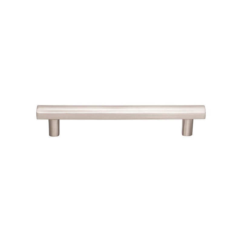 Top Knobs TK905BSN Hillmont Pull 5 1/16 Inch – Brushed Satin Nickel from the Lynwood collection