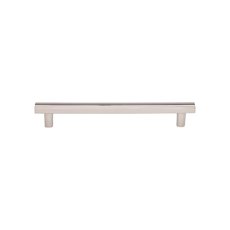 Top Knobs TK906PN Hillmont Pull 6 5/16 Inch – Polished Nickel from the Lynwood collection