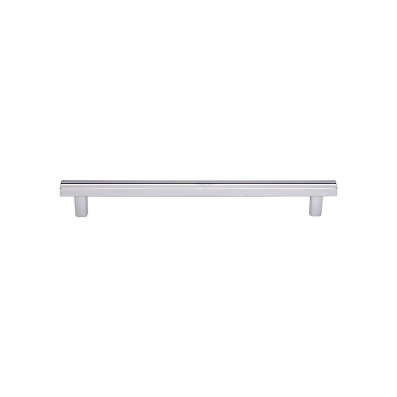 Top Knobs TK907PC Hillmont Pull 7 9/16 Inch – Polished Chrome from the Lynwood collection