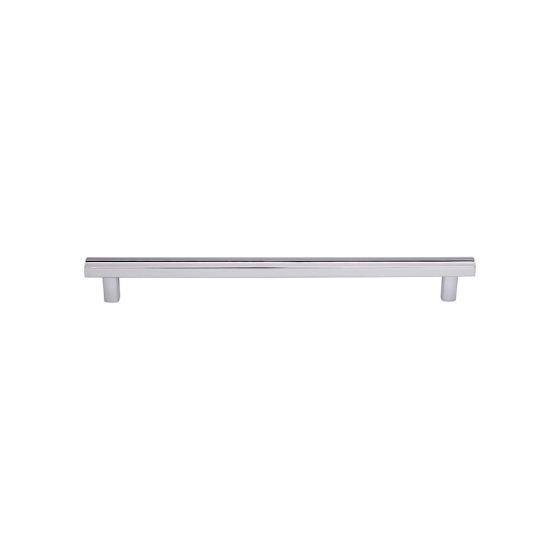 Top Knobs TK908PC Hillmont Pull 8 13/16 Inch – Polished Chrome from the Lynwood collection