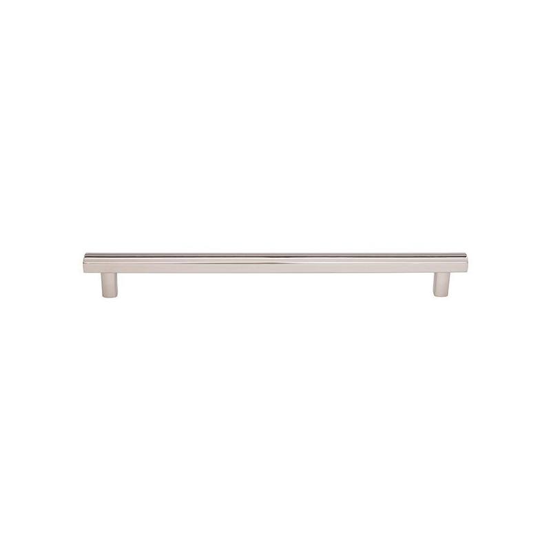Top Knobs TK908PN Hillmont Pull 8 13/16 Inch – Polished Nickel from the Lynwood collection
