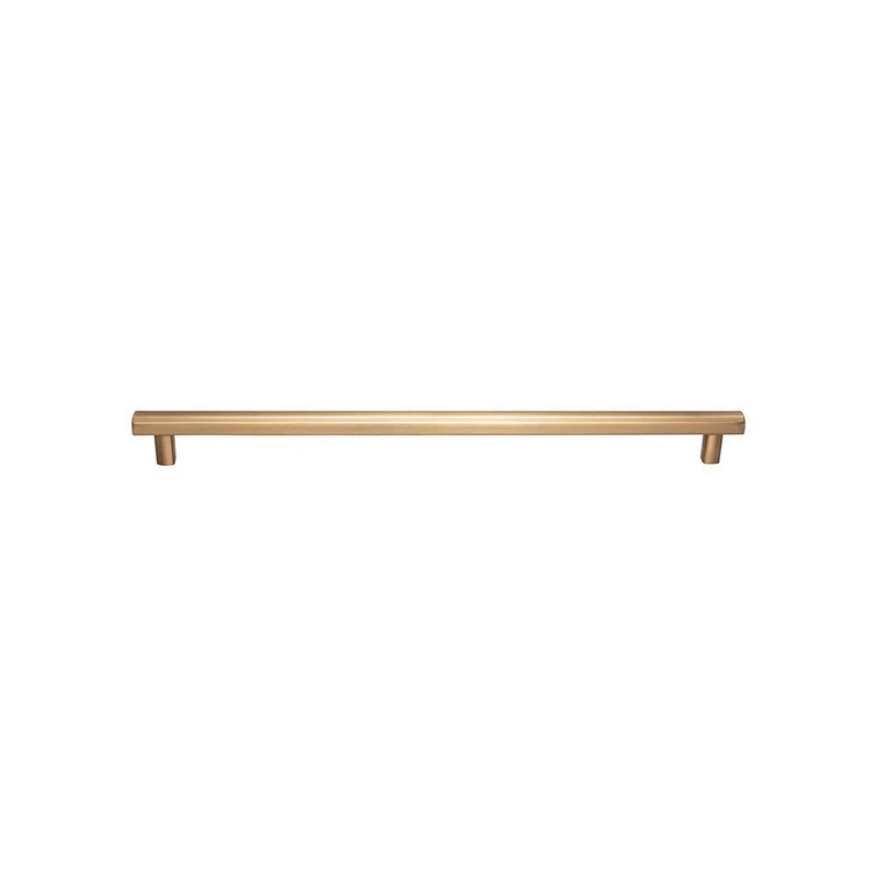 Top Knobs TK909HB Hillmont Pull 12 Inch – Honey Bronze from the Lynwood collection