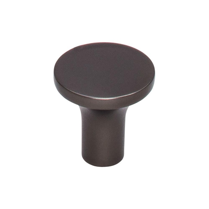 Top Knobs TK911AG Marion Knob 1 Inch – Ash Gray from the Lynwood collection
