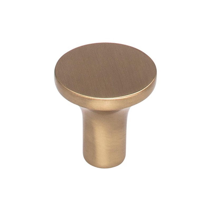 Top Knobs TK911HB Marion Knob 1 Inch – Honey Bronze from the Lynwood collection