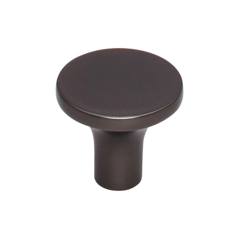 Top Knobs TK912AG Marion Knob 1 1/8 Inch – Ash Gray from the Lynwood collection