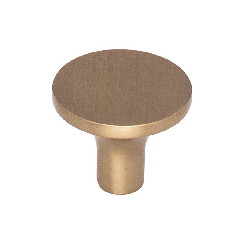 Top Knobs TK912HB Marion Knob 1 1/8 Inch – Honey Bronze from the Lynwood collection