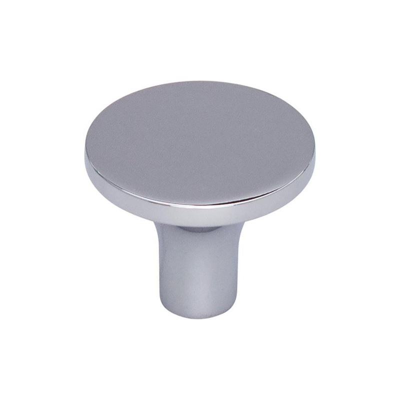 Top Knobs TK913PC Marion Knob 1 1/4 Inch – Polished Chrome from the Lynwood collection