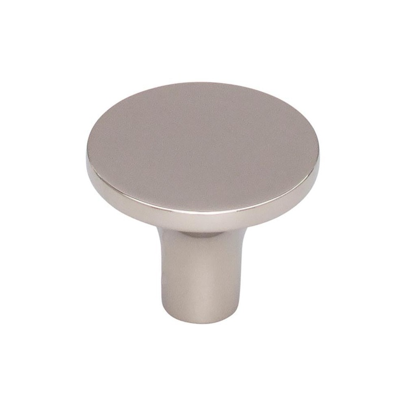 Top Knobs TK913PN Marion Knob 1 1/4 Inch – Polished Nickel from the Lynwood collection