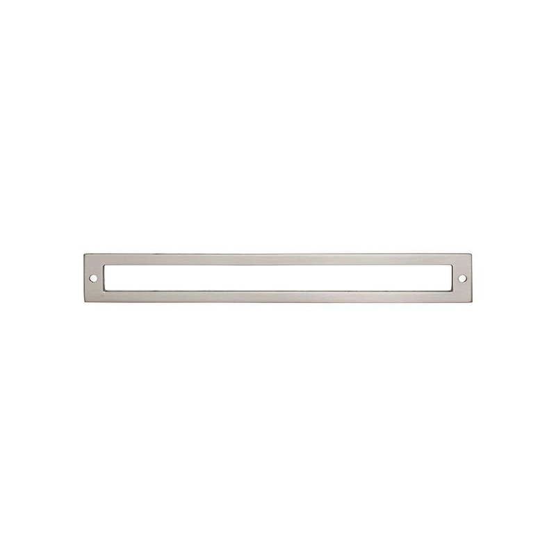 Top Knobs TK928BSN Hollin Backplate 8 13/16 Inch – Brushed Satin Nickel from the Lynwood collection