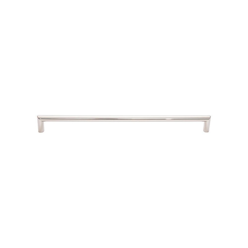 Top Knobs TK946PN Kinney Pull 12 Inch – Polished Nickel from the Lynwood collection