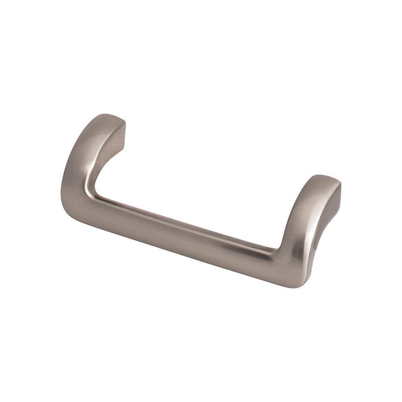 Top Knobs TK950BSN Kentfield Pull 3 3/4 Inch – Brushed Satin Nickel from the Lynwood collection