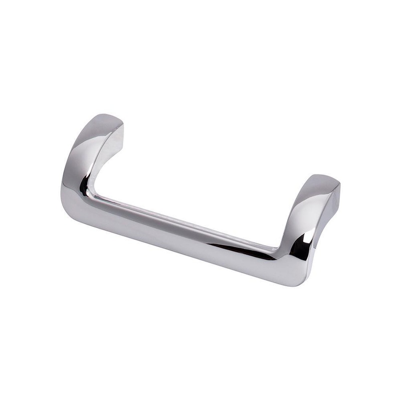 Top Knobs TK950PC Kentfield Pull 3 3/4 Inch – Polished Chrome from the Lynwood collection