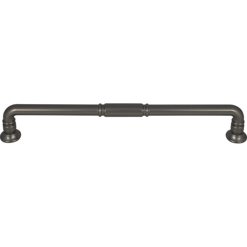 Top Knobs TK1008AG Kent Appliance Pull 12 Inch – Ash Gray from the Grace collection