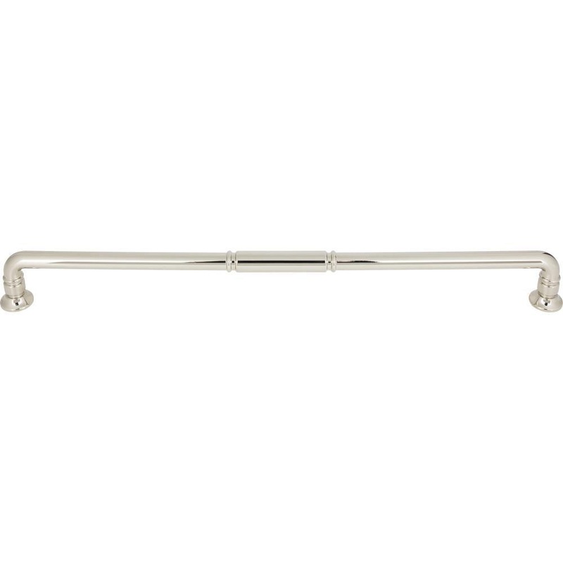 Top Knobs TK1009PN Kent Appliance Pull 18 Inch – Polished Nickel from the Grace collection