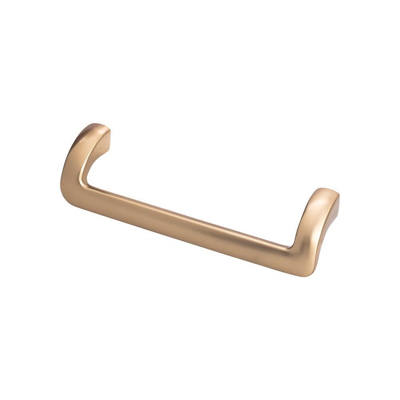 Top Knobs TK951HB Kentfield Pull 5 1/16 Inch – Honey Bronze from the Lynwood collection