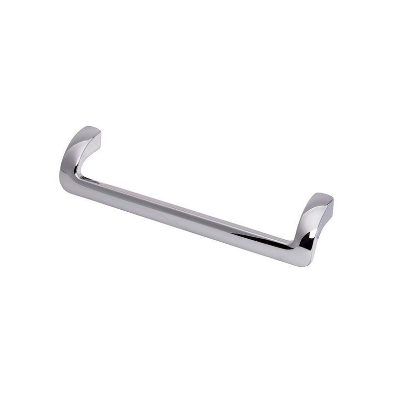Top Knobs TK952PC Kentfield Pull 6 5/16 Inch – Polished Chrome from the Lynwood collection