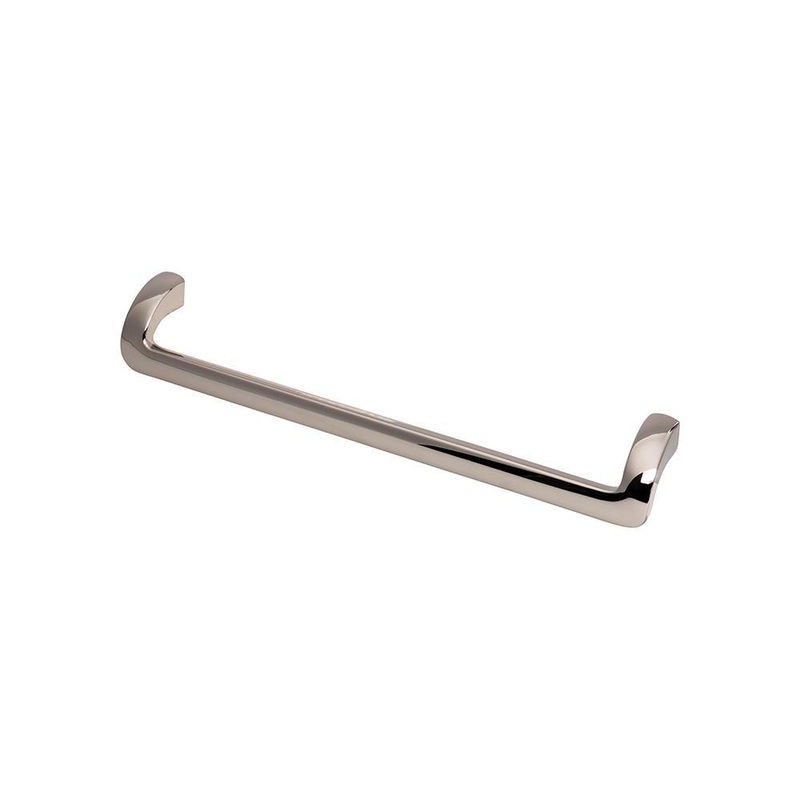 Top Knobs TK954PN Kentfield Pull 8 13/16 Inch – Polished Nickel from the Lynwood collection