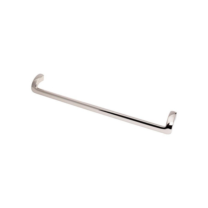 Top Knobs TK955PN Kentfield Pull 12 Inch – Polished Nickel from the Lynwood collection