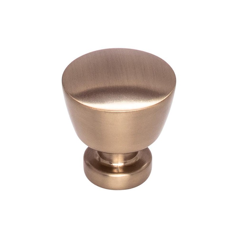 Top Knobs TK960HB Allendale Knob 1 1/8 Inch – Honey Bronze from the Lynwood collection