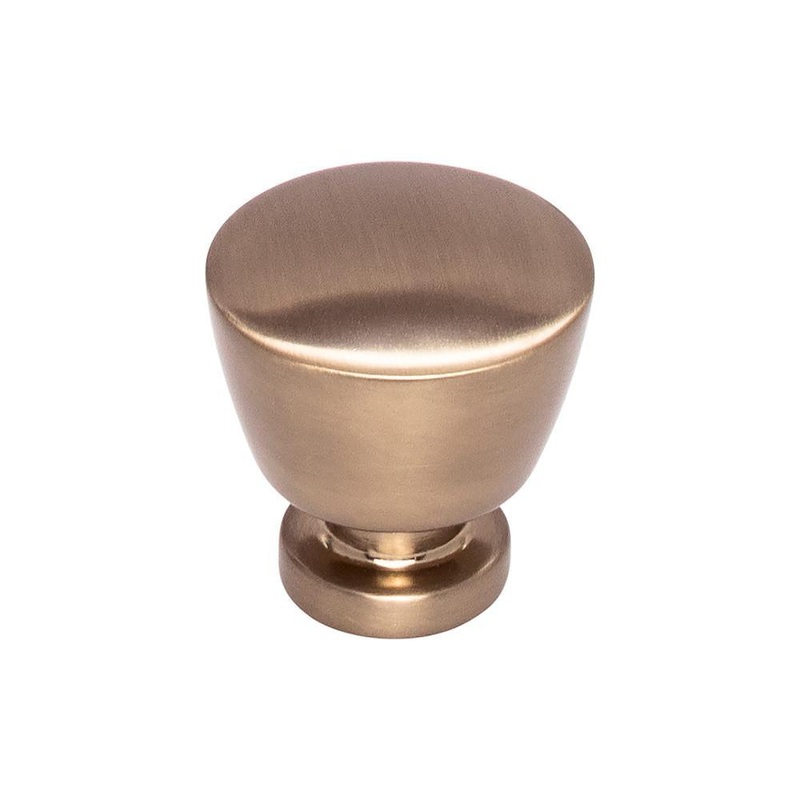 Top Knobs TK961HB Allendale Knob 1 1/4 Inch – Honey Bronze from the Lynwood collection