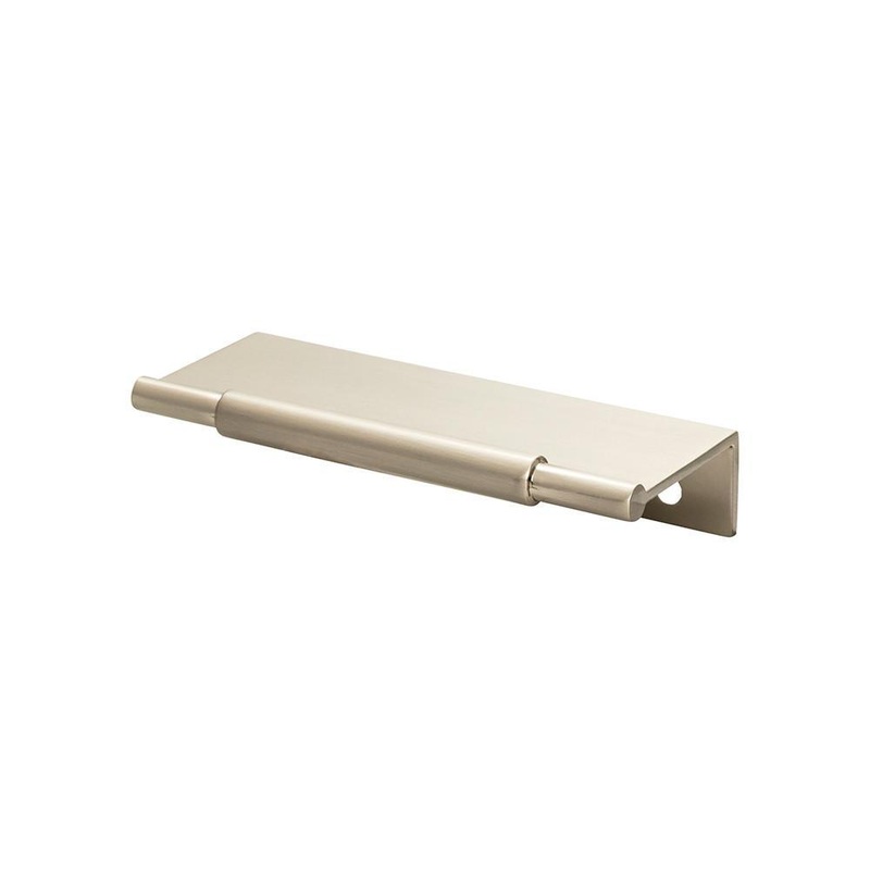 Top Knobs TK971BSN Crestview Tab Pull 4 Inch – Brushed Satin Nickel from the Lynwood collection