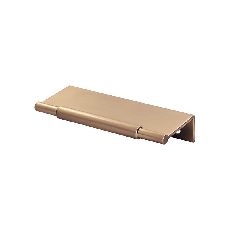 Top Knobs TK971HB Crestview Tab Pull 4 Inch – Honey Bronze from the Lynwood collection