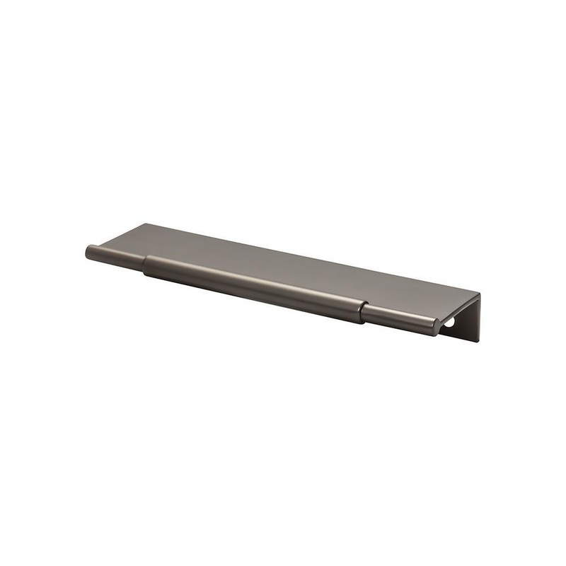 Top Knobs TK972AG Crestview Tab Pull 6 Inch – Ash Gray from the Lynwood collection