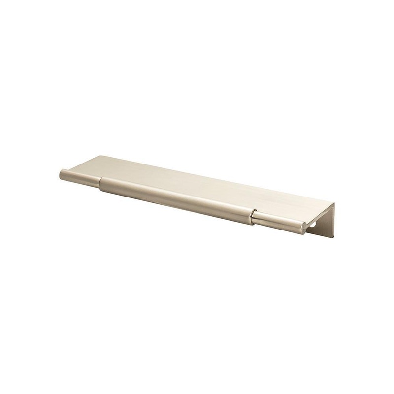 Top Knobs TK972BSN Crestview Tab Pull 6 Inch – Brushed Satin Nickel from the Lynwood collection