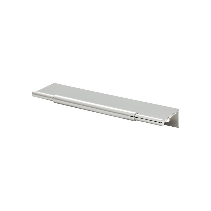 Top Knobs TK972PC Crestview Tab Pull 6 Inch – Polished Chrome from the Lynwood collection