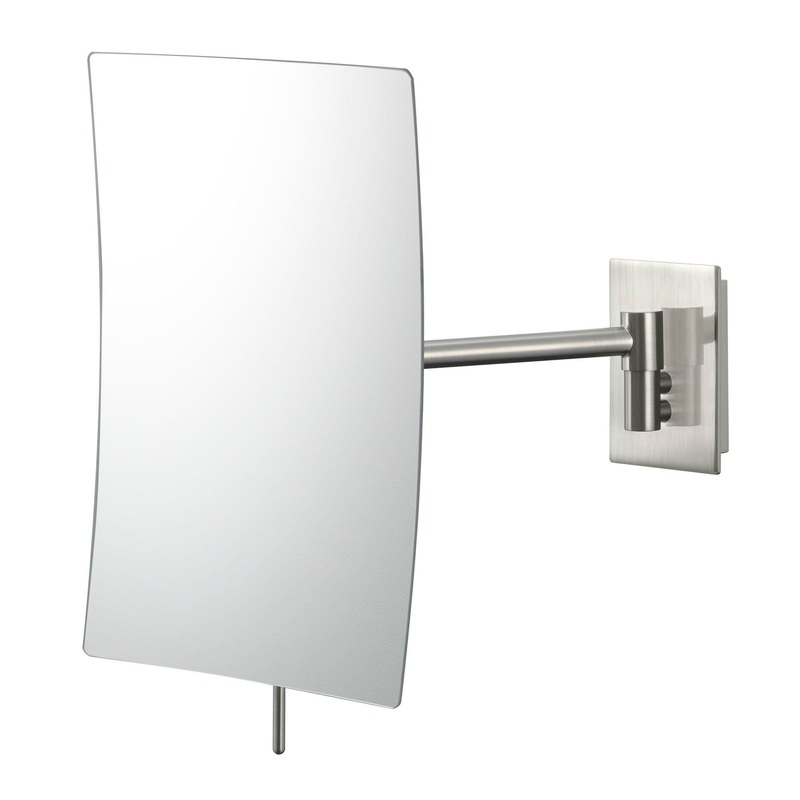 21873 3X Minimalist Rectangular Non-lighted Wall Mirror