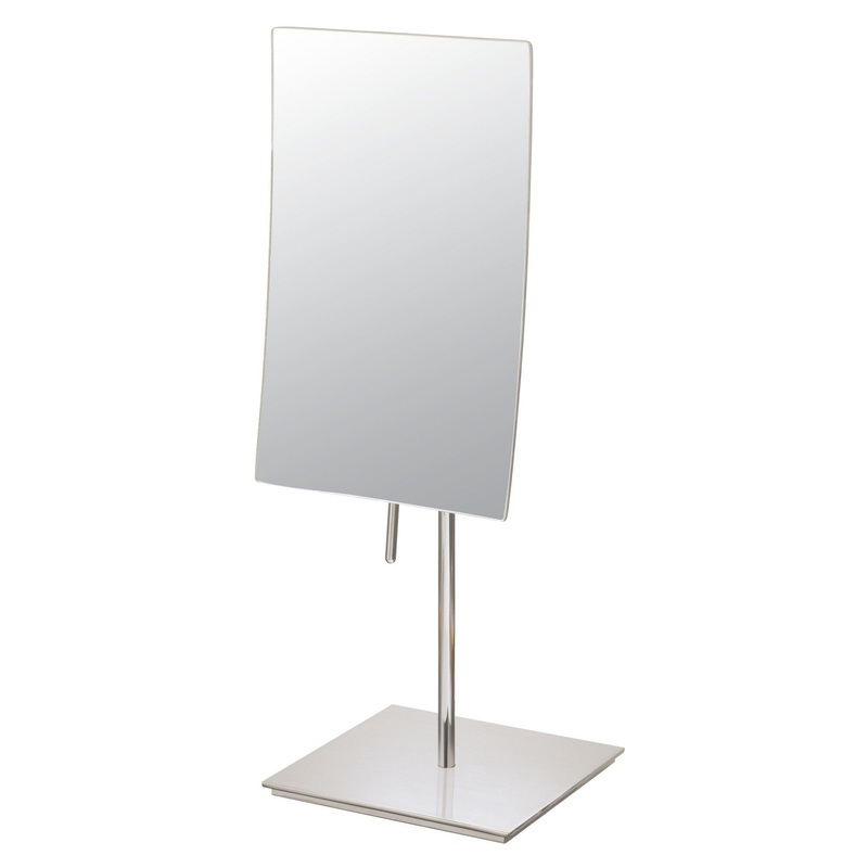 82273 3X Rectangular Single-sided Non-lighted Freestanding Mirror