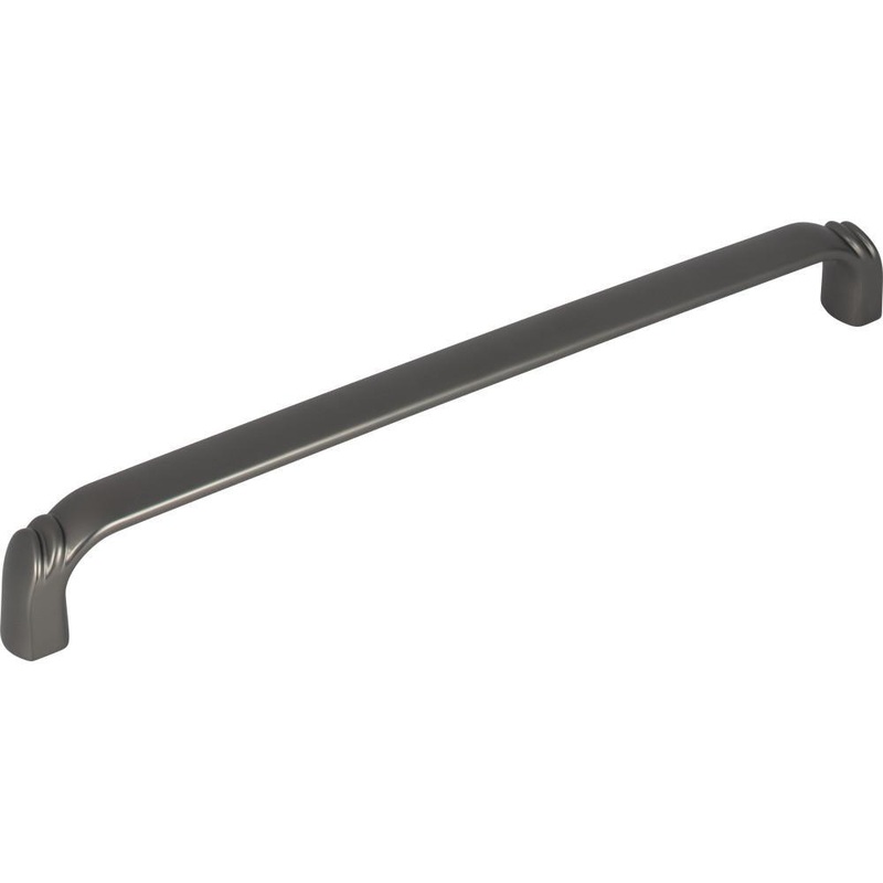 Top Knobs TK1037AG Pomander Appliance Pull 12 Inch – Ash Gray from the Grace collection