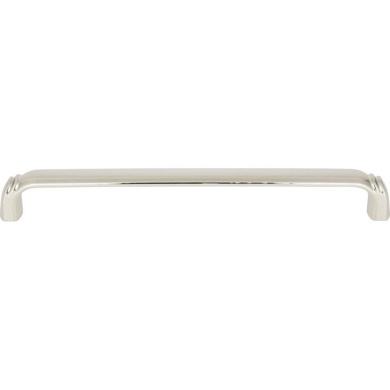 Top Knobs TK1037PN Pomander Appliance Pull 12 Inch – Polished Nickel from the Grace collection