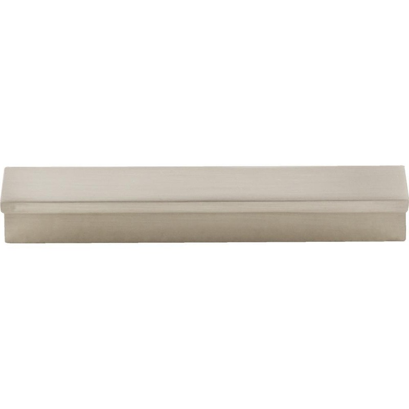 Top Knobs TK1041BSN Minetta Tab Pull 3 3/4 Inch – Brushed Satin Nickel from the Grace collection