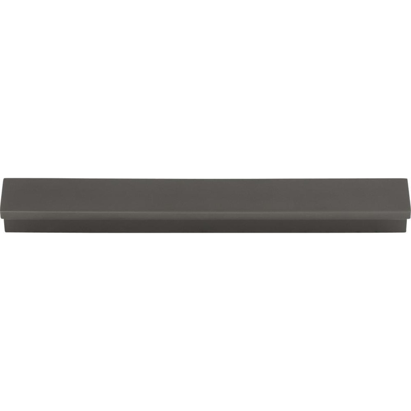 Top Knobs TK1042AG Minetta Tab Pull 5 1/16 Inch – Ash Gray from the Grace collection