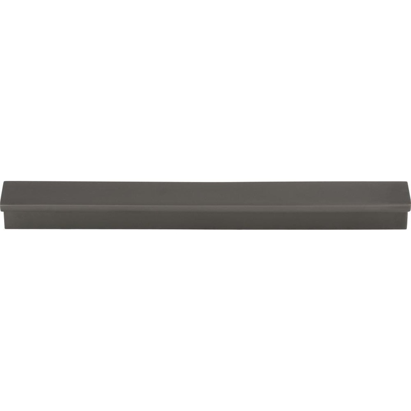Top Knobs TK1043AG Minetta Tab Pull 6 5/16 Inch – Ash Gray from the Grace collection