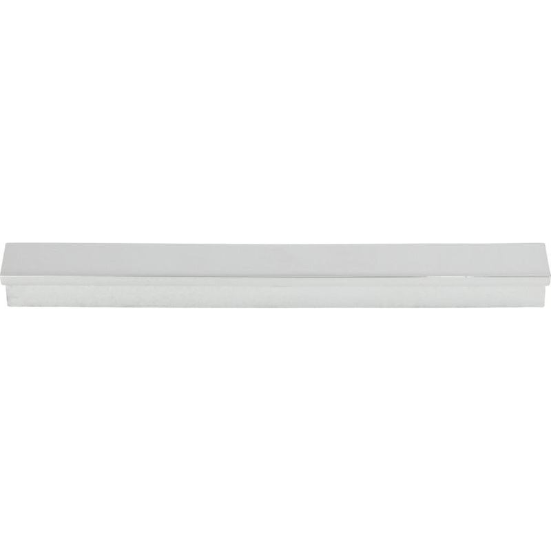 Top Knobs TK1043PC Minetta Tab Pull 6 5/16 Inch – Polished Chrome from the Grace collection