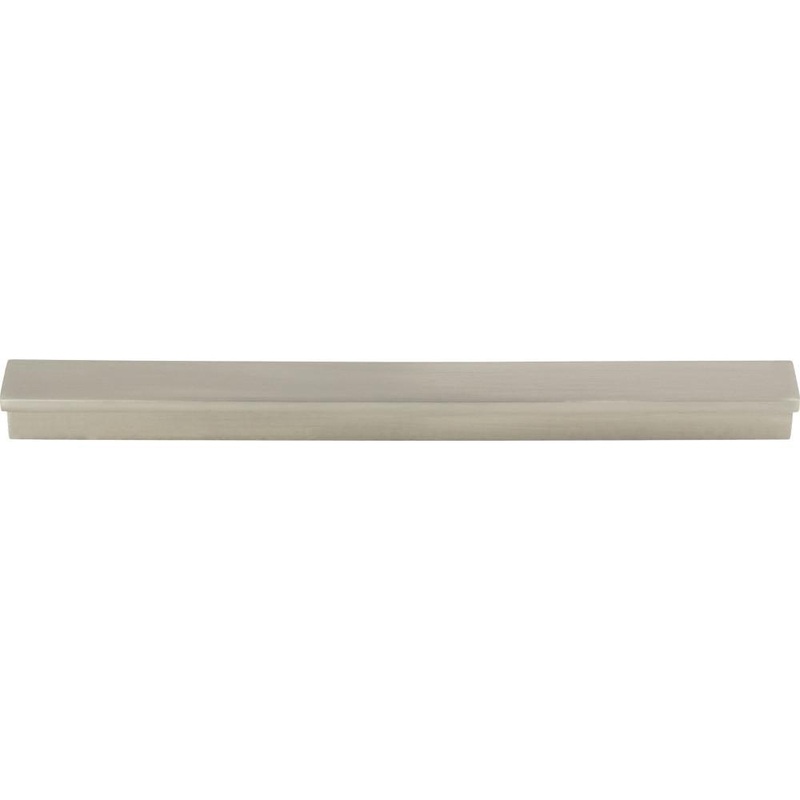 Top Knobs TK1044BSN Minetta Tab Pull 7 9/16 Inch – Brushed Satin Nickel from the Grace collection