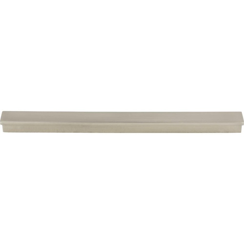 Top Knobs TK1045BSN Minetta Tab Pull 8 13/16 Inch – Brushed Satin Nickel from the Grace collection