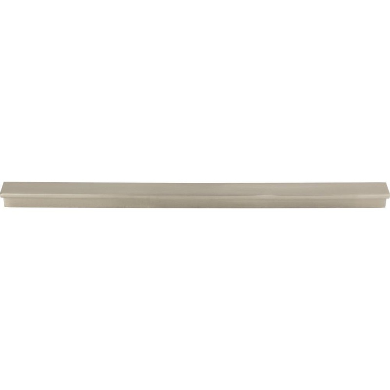 Top Knobs TK1046BSN Minetta Tab Pull 12 Inch – Brushed Satin Nickel from the Grace collection