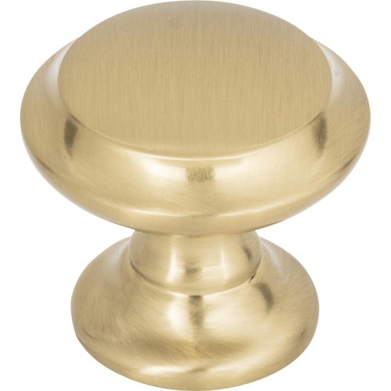 Top Knobs TK1050HB Barrow Knob 1 1/4 Inch – Honey Bronze from the Grace collection