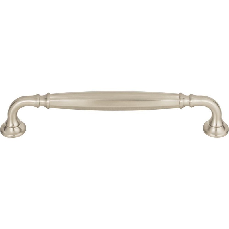 Top Knobs TK1053BSN Barrow Pull 6 5/16 Inch – Brushed Satin Nickel from the Grace collection