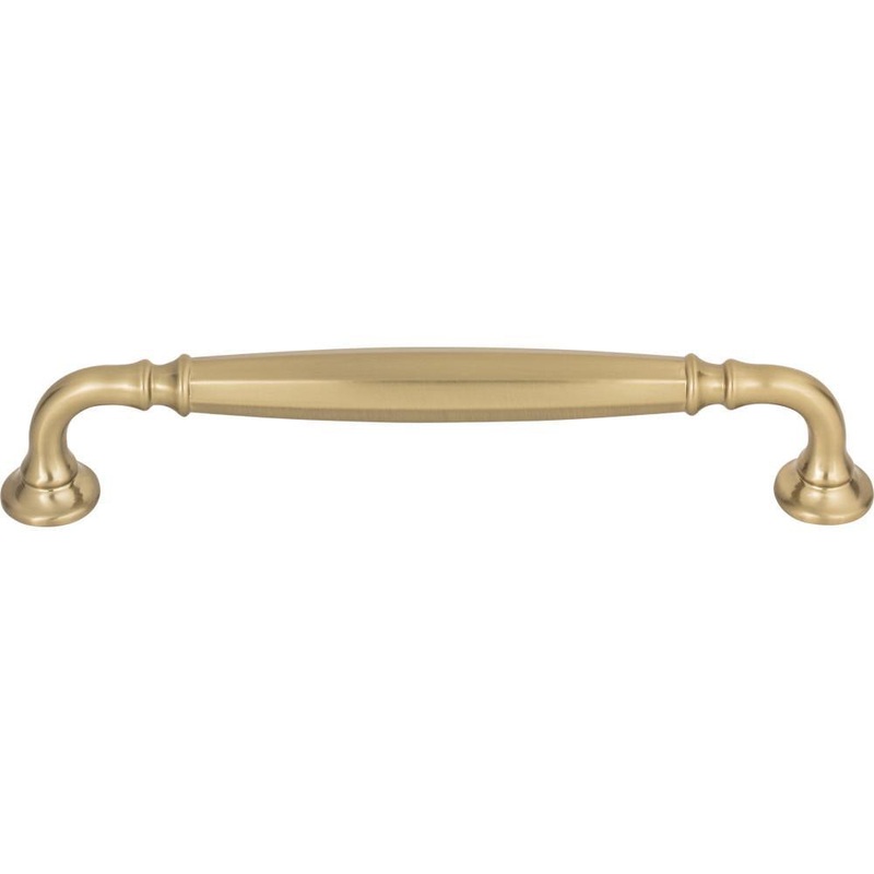 Top Knobs TK1053HB Barrow Pull 6 5/16 Inch – Honey Bronze from the Grace collection