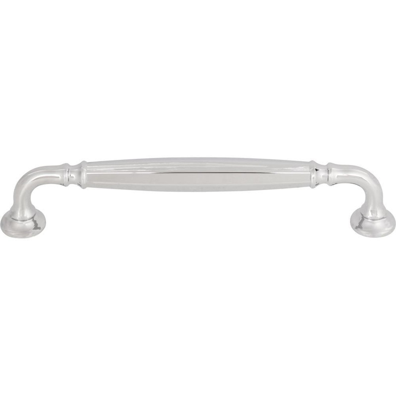 Top Knobs TK1053PC Barrow Pull 6 5/16 Inch – Polished Chrome from the Grace collection