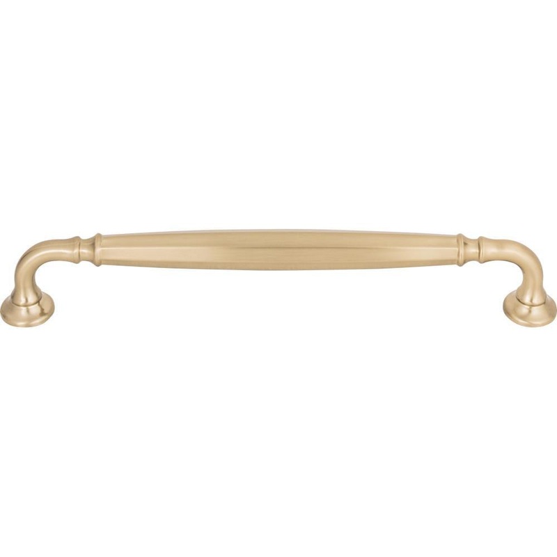 Top Knobs TK1054HB Barrow Pull 7 9/16 Inch – Honey Bronze from the Grace collection